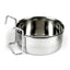 Classic | Dog & Cat Cage Bowl | Stainless Steel Hook-On Coop Cup for Crates & Travel