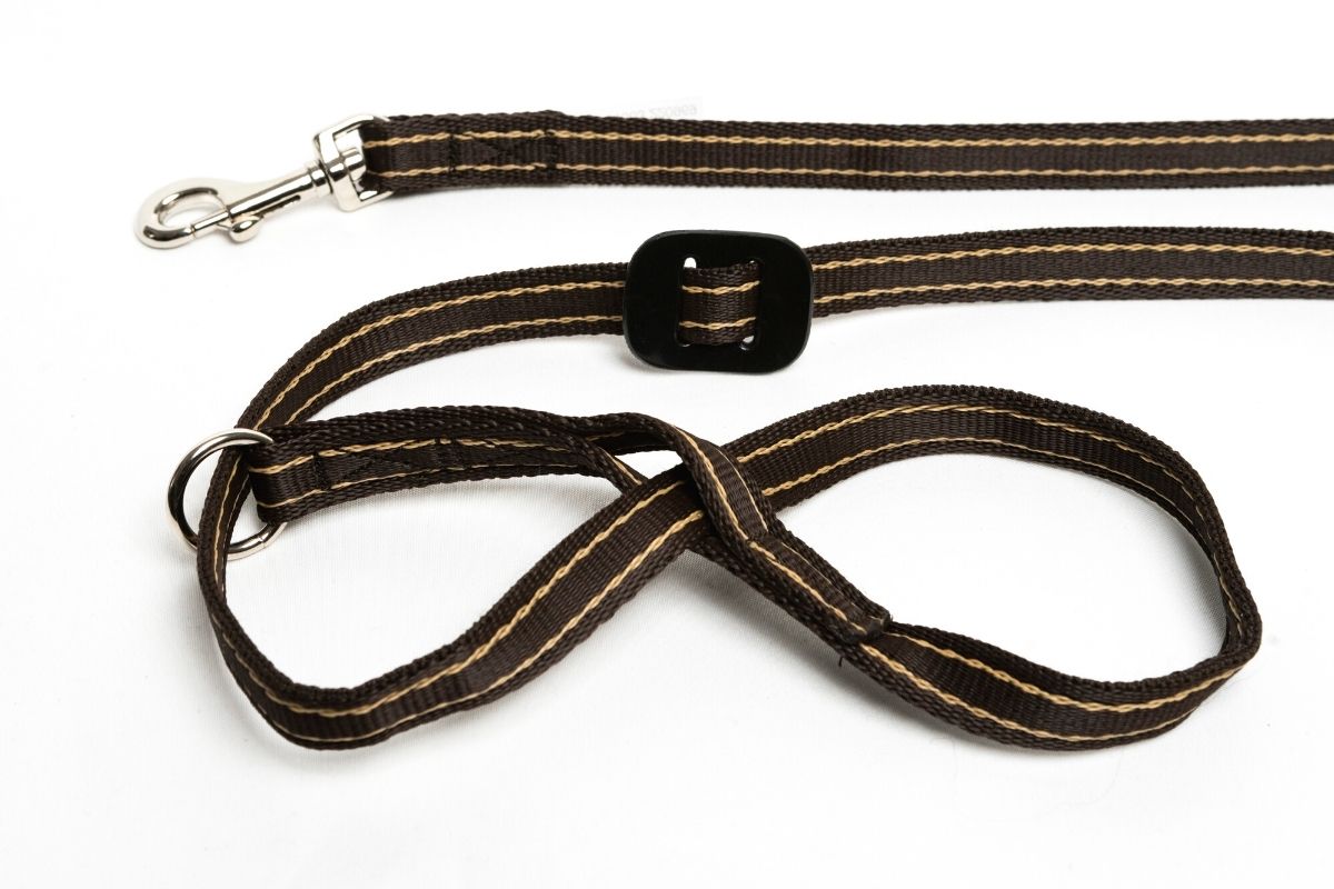 Gencon | Dog Training | All In One No Pull Walking Headcollar & Lead - Coffee & Cream