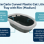 Trixie | Carlo Cat Litter Tray | For Large Cats & Kittens | With Rim