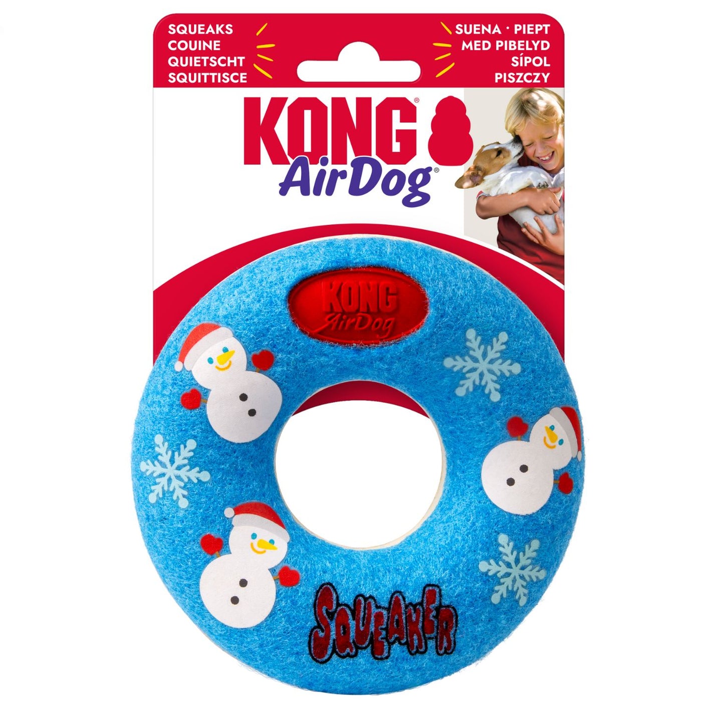 KONG Holiday Airdog Donut | 2025 Christmas Dog Toy