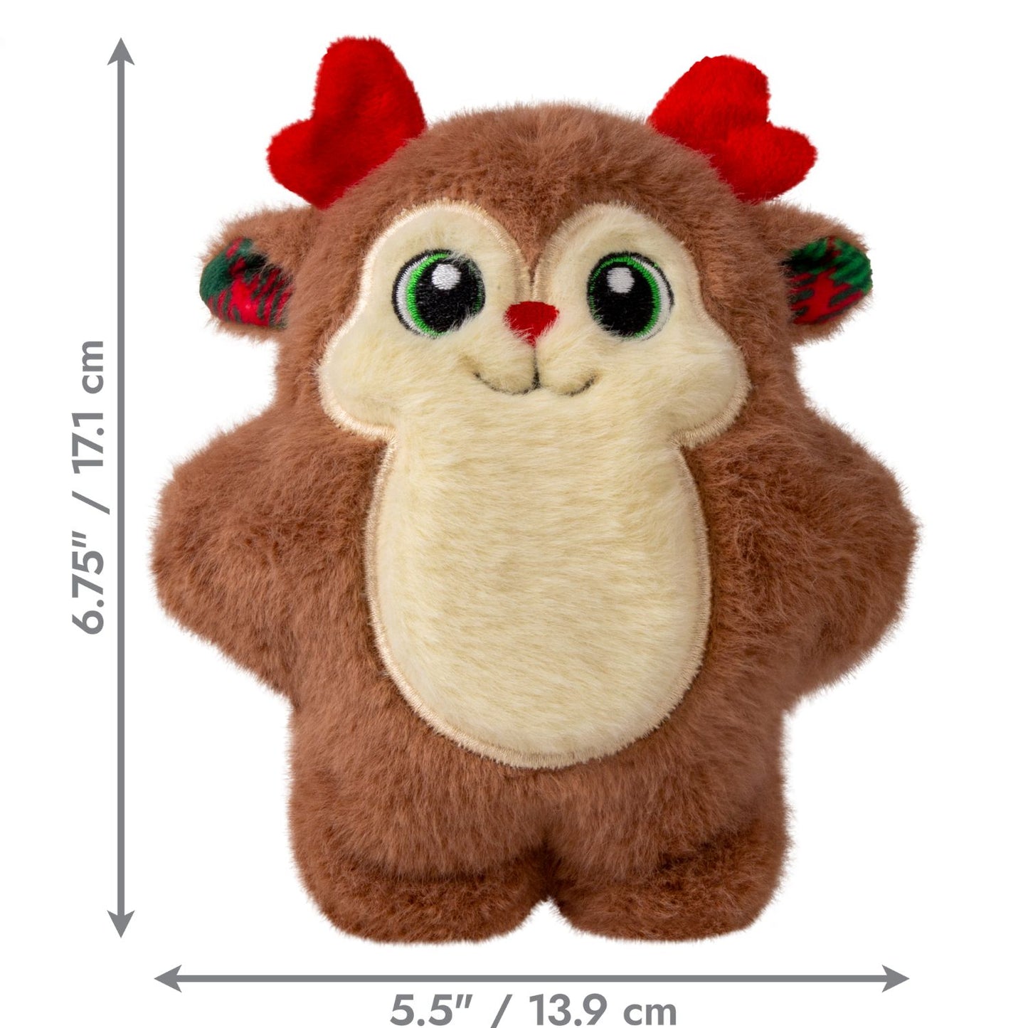 KONG Holiday Snuzzles Reindeer | 2025 Christmas Dog Toy