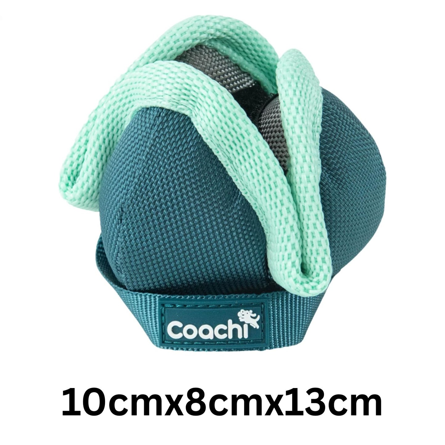 Measurements for Coachi Interactive Treat dispensing dog toy