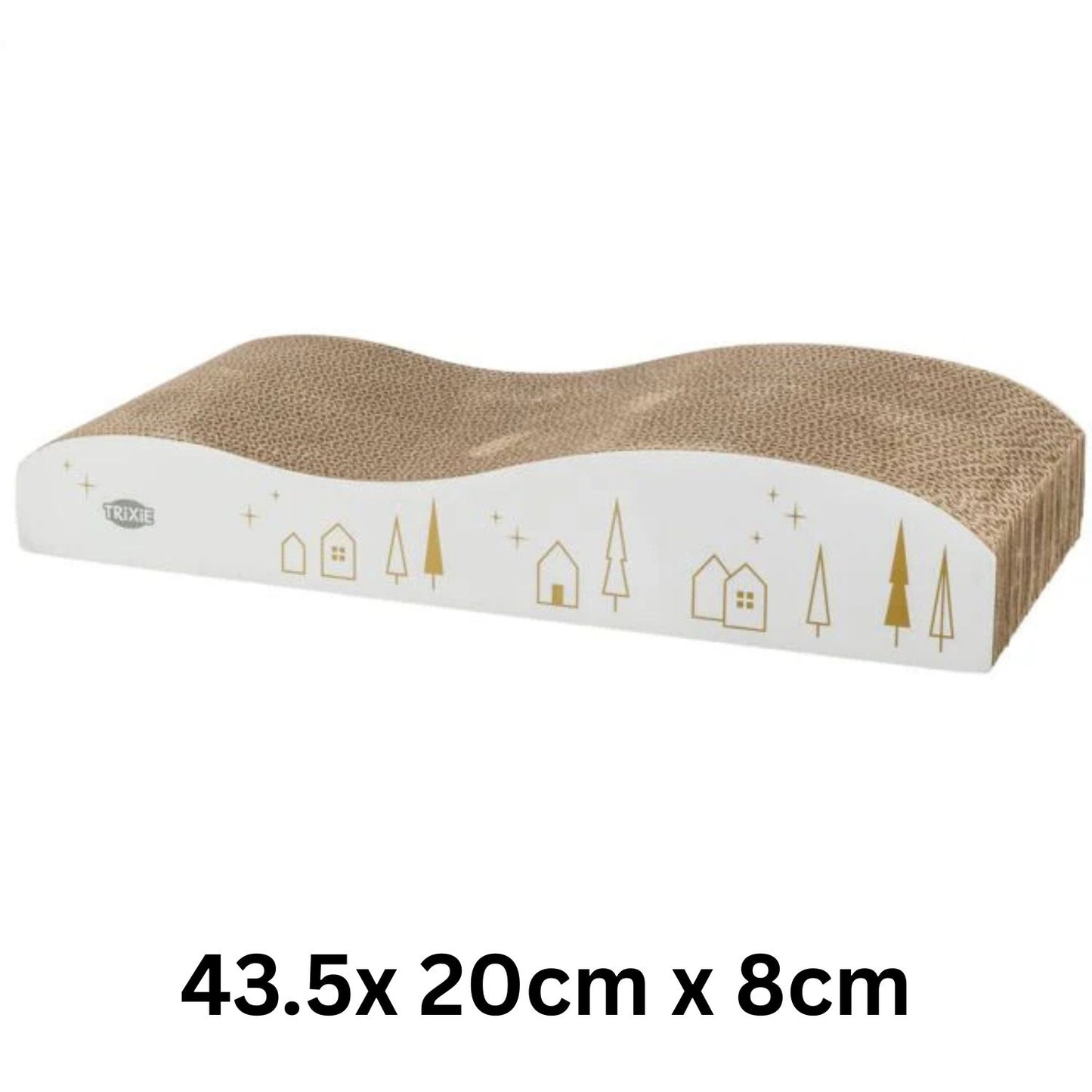 Trixie Christmas Scratching Wave | Cardboard Festive Cat Toy