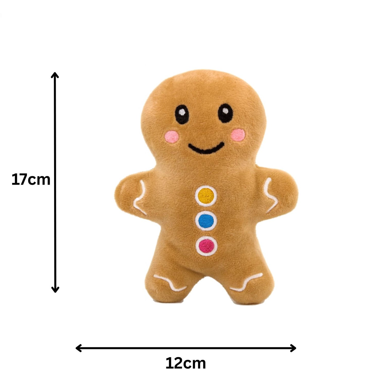 Happy Pet Gingerbread House Burrow & Hide | Christmas Dog Toy