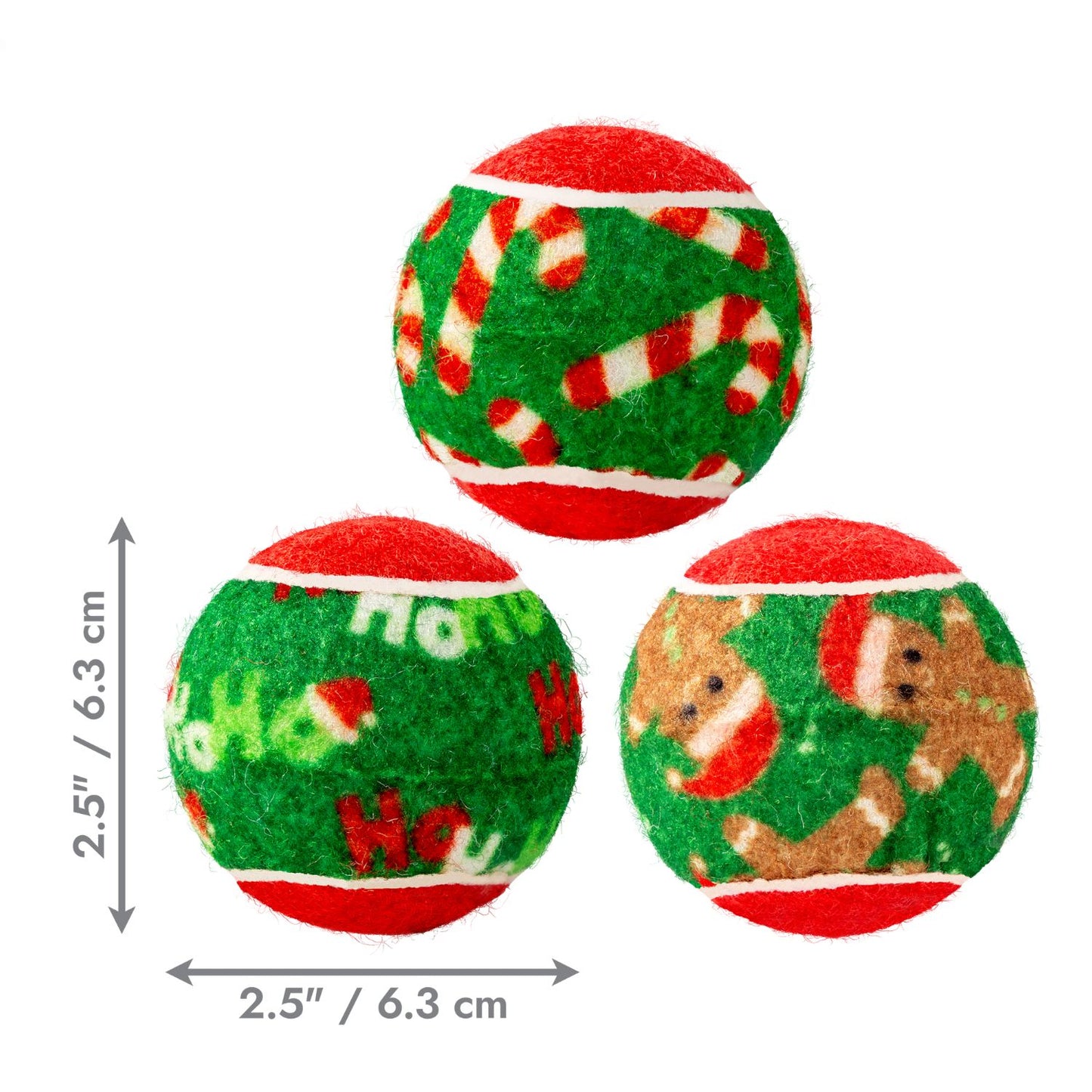 KONG Holiday Squeakair® Balls | 2025 Christmas Dog Toy