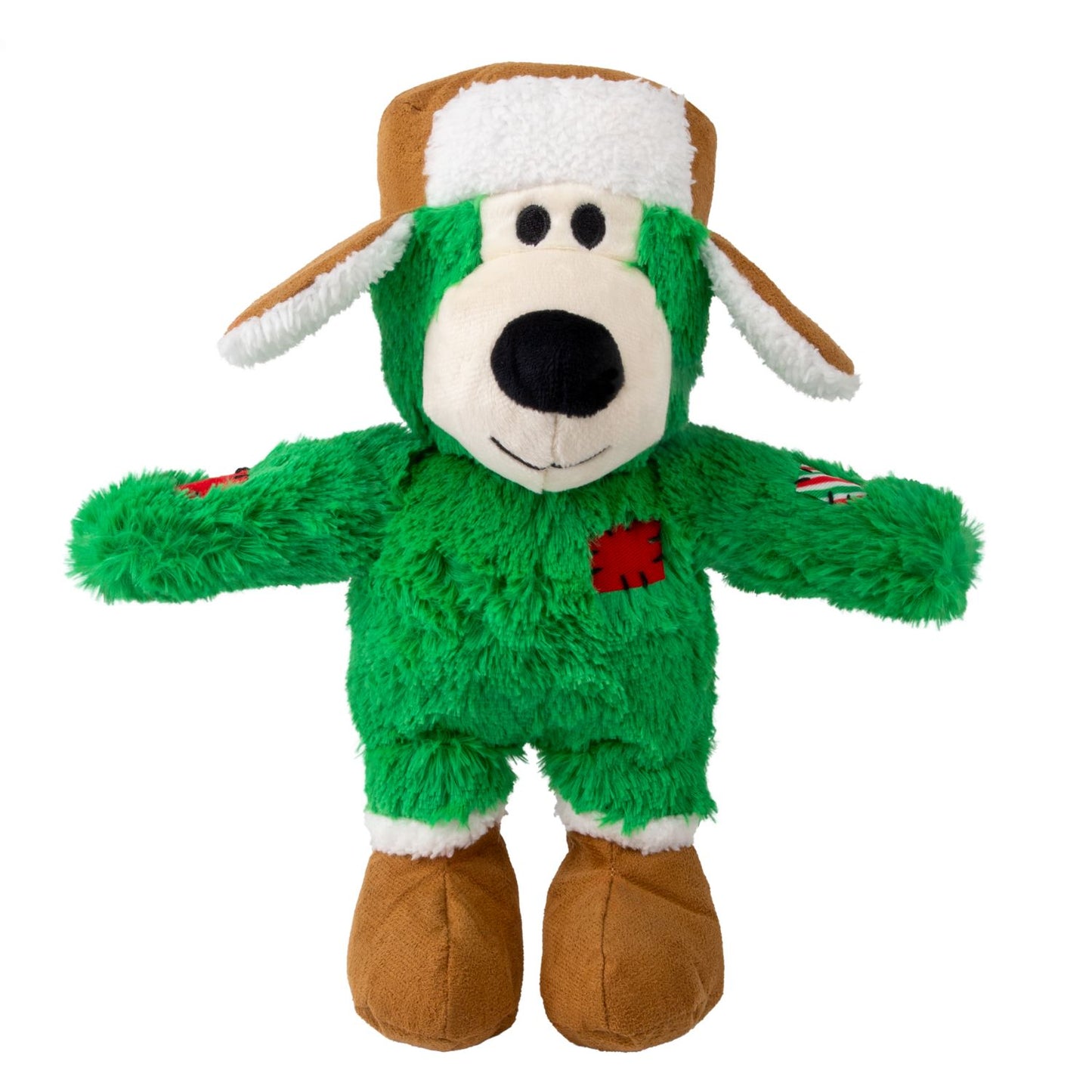 KONG Holiday Wild Knots Bear Assorted | 2025 Christmas Dog Toy