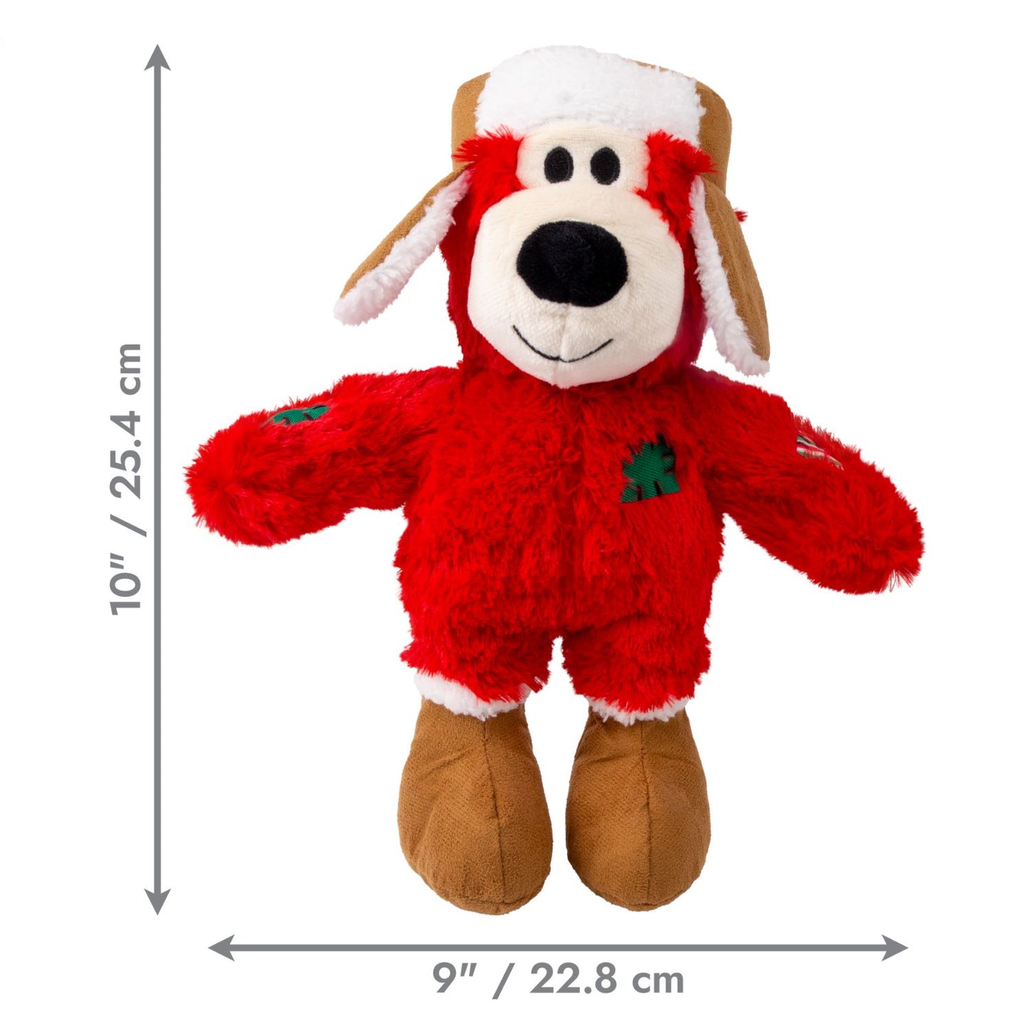 KONG Holiday Wild Knots Bear Assorted | 2025 Christmas Dog Toy