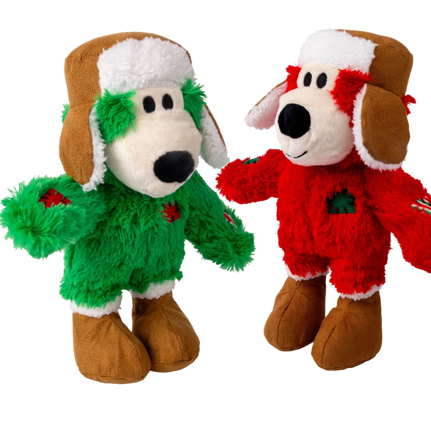 KONG Holiday Wild Knots Bear Assorted | 2025 Christmas Dog Toy