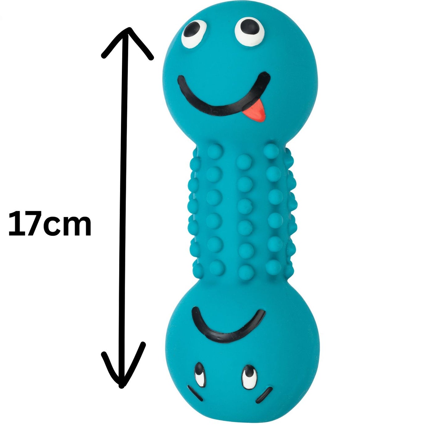Trixie Latex Smiley Dumbbell | Large Dog Toy