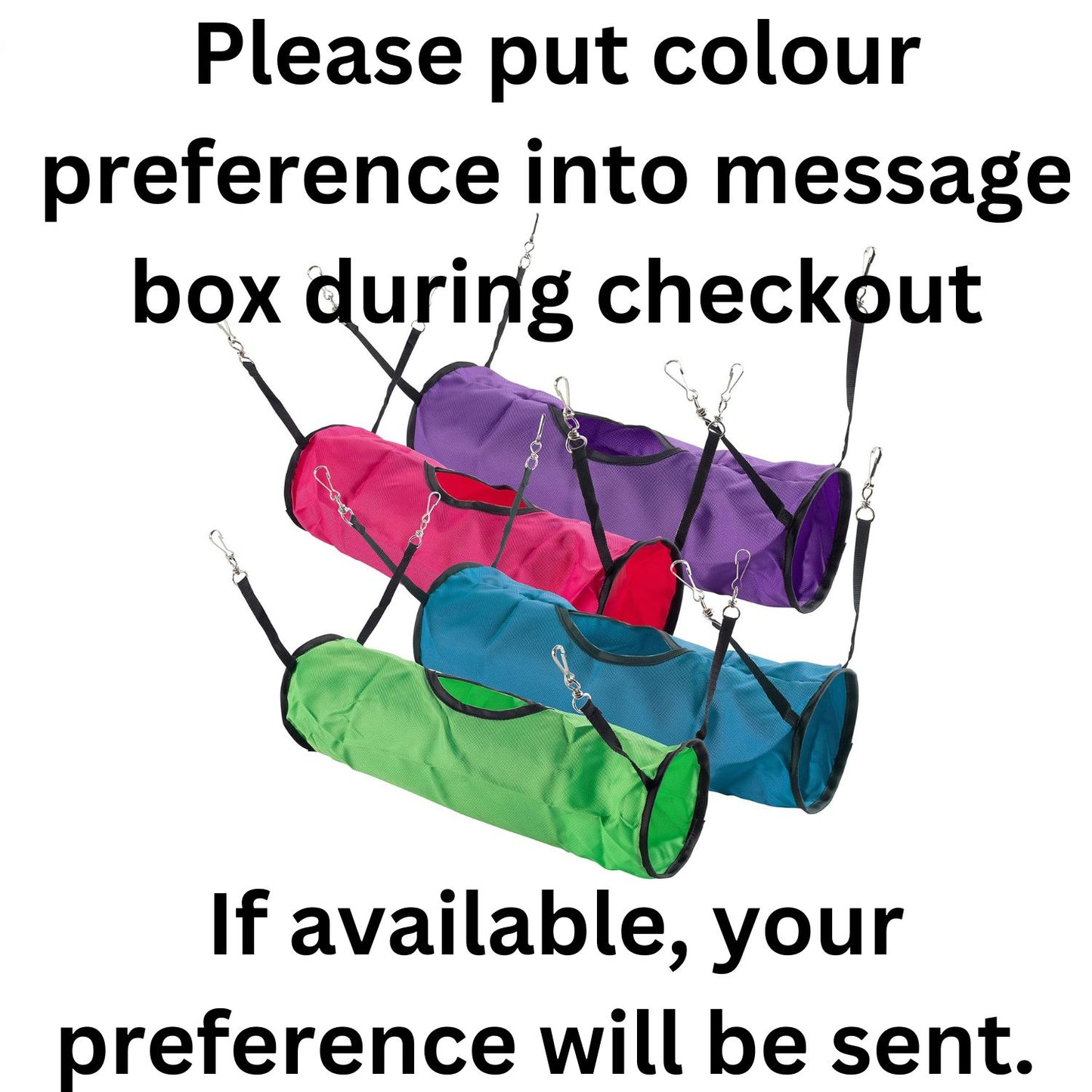 Super Pet Play Tunnel – Fabric Cage Accessory for Small Animals  Washable Tunnel Bed with Clips