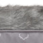 Wolf and Tiger Antler Hygge Dog Bed – Winter Faux Fur Mattress (72 × 54 cm)