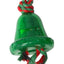 Good Boy Festive Squeaky Ding Dong Rope & Rubber Bell – Christmas Dog Toy (25cm)