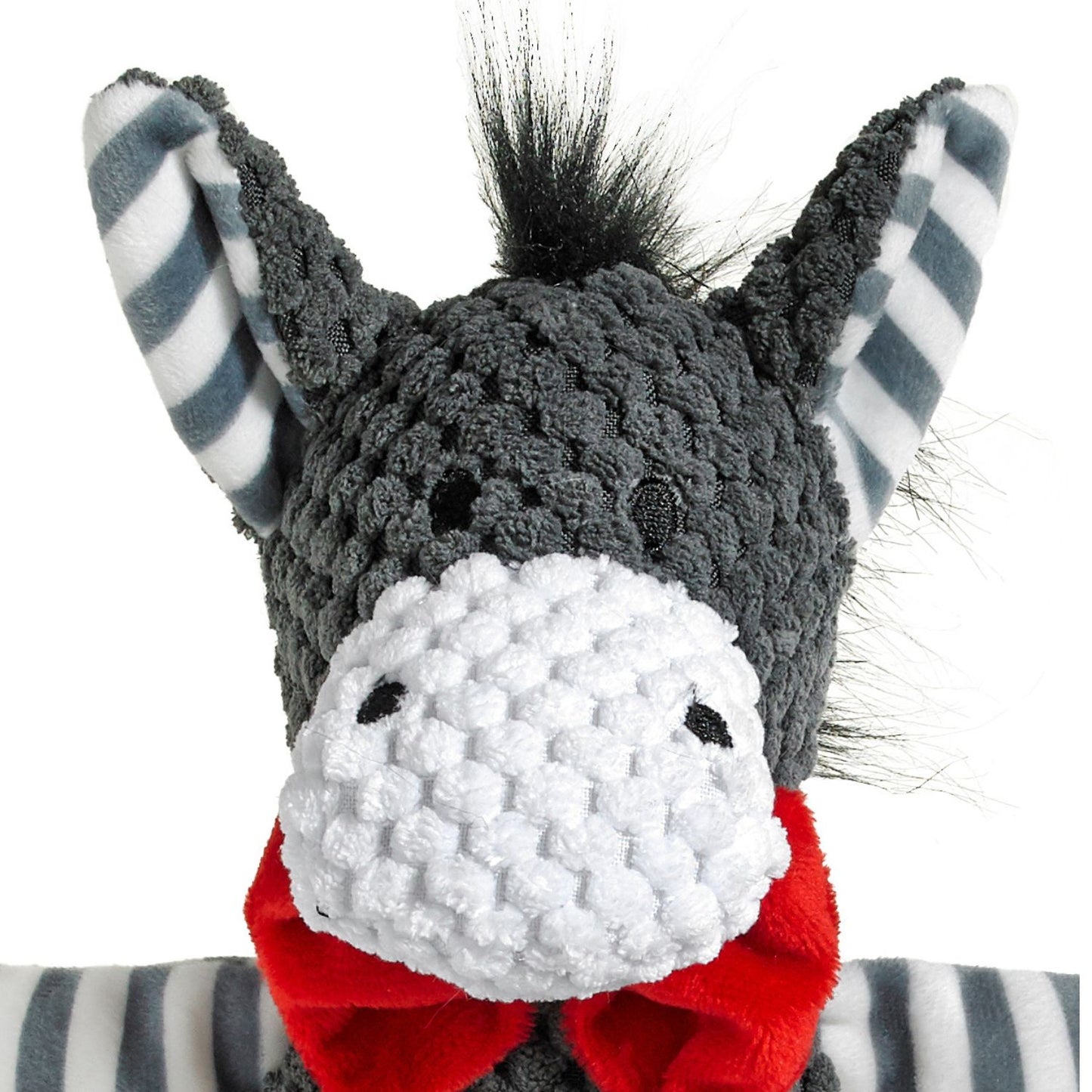 Good Boy Cuddle Friends Donkey – Soft Christmas Dog Toy with Squeaker | Festive Plush for Gentle Play &   Snuggles