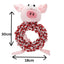 Knottie Ring Pig In Blanket – Festive Rope Dog Toy with Squeaker | Holly &  Robin Christmas Pet Gift