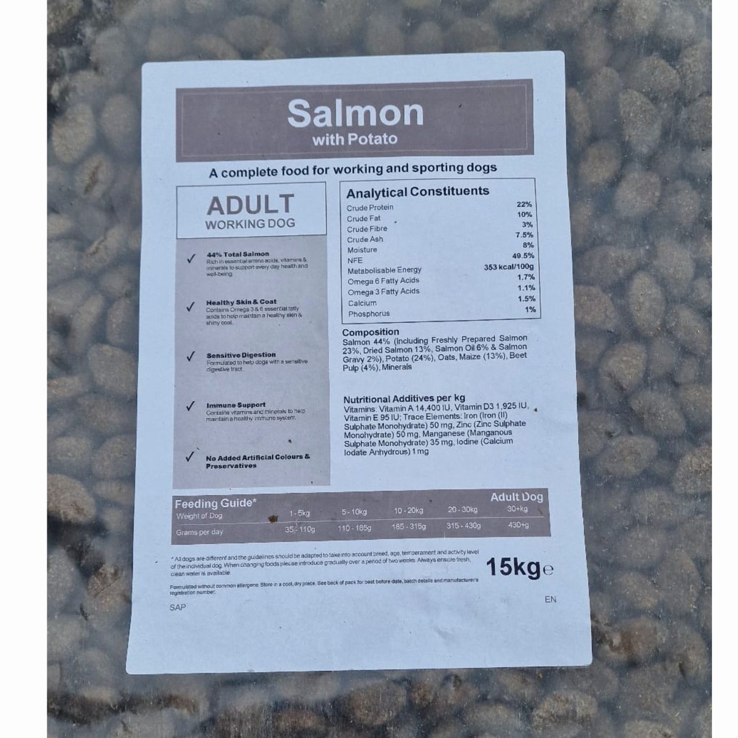 Salmon & Potato (Working Dog, VAT Free) | Hypoallergenic Dry Food | Super Premium by Pet Connection