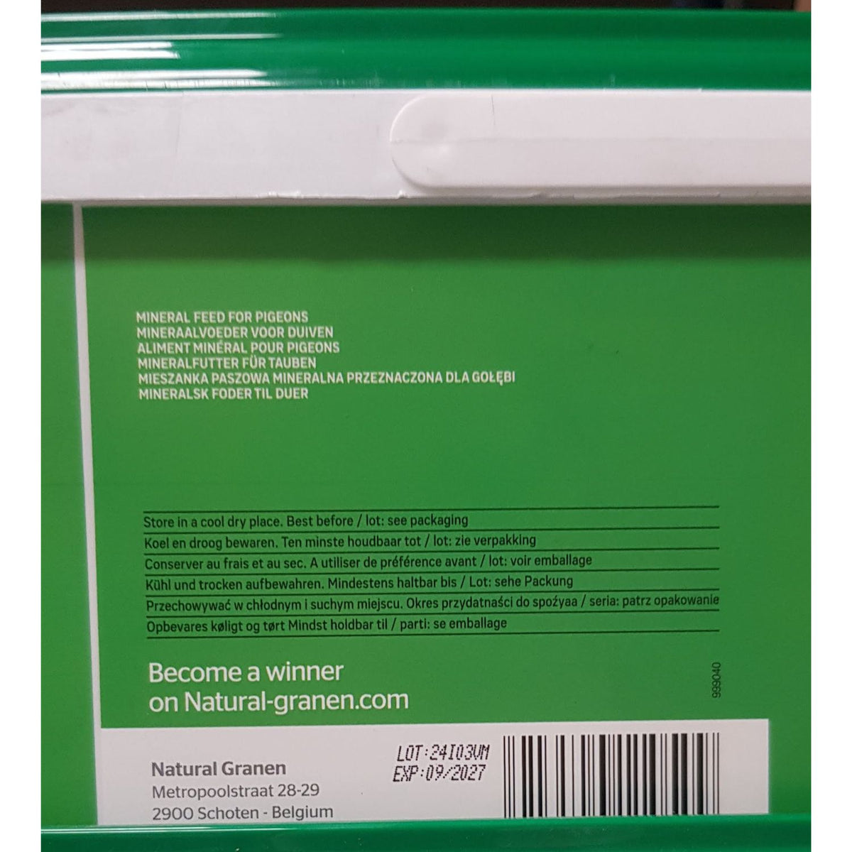 Bamfords Natural Vitamineral 2.5kg | Pigeon Mineral Supplement