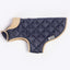 Navy Quilted Dog Coat by Danish Design