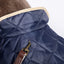 Navy Quilted Dog Coat by Danish Design
