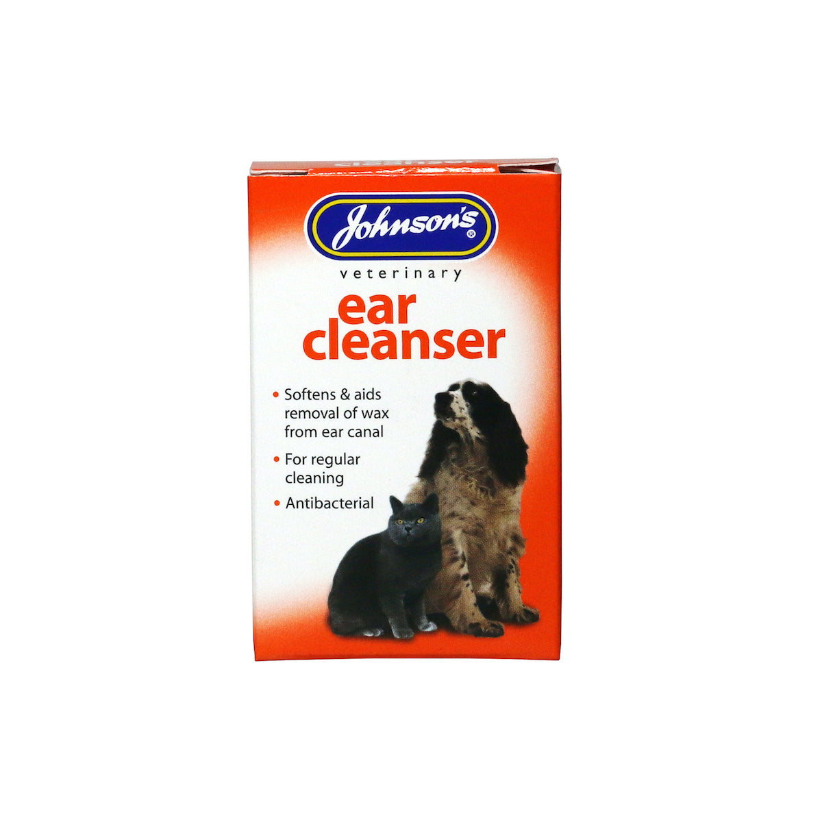 Johnson's Dog & Cat Ear Cleanser Drops 18ml/50ml | Pet Ear Cleaner