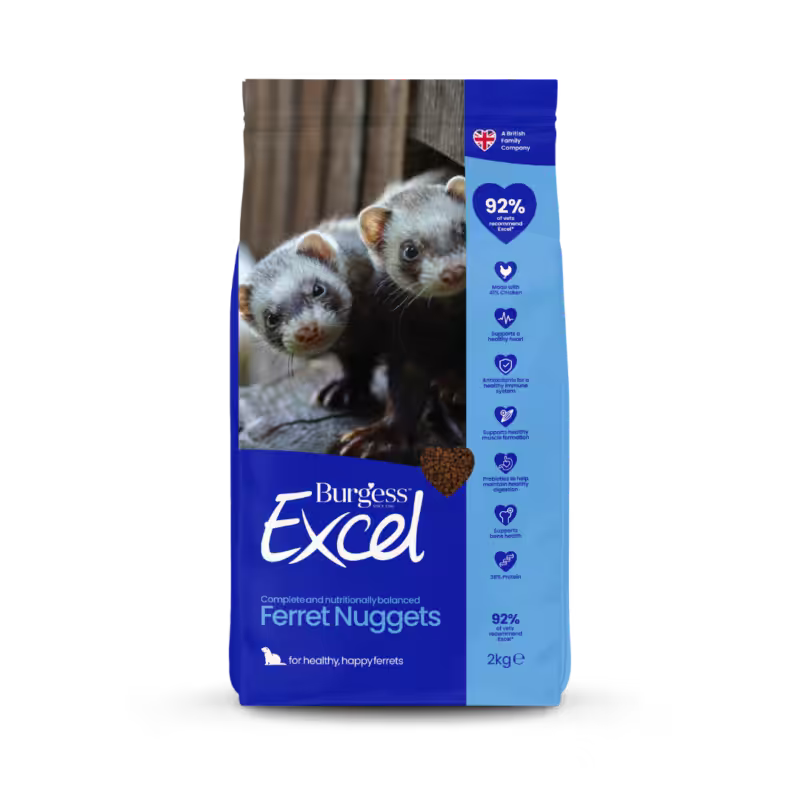 Burgess Excel Ferret Nuggets 2kg