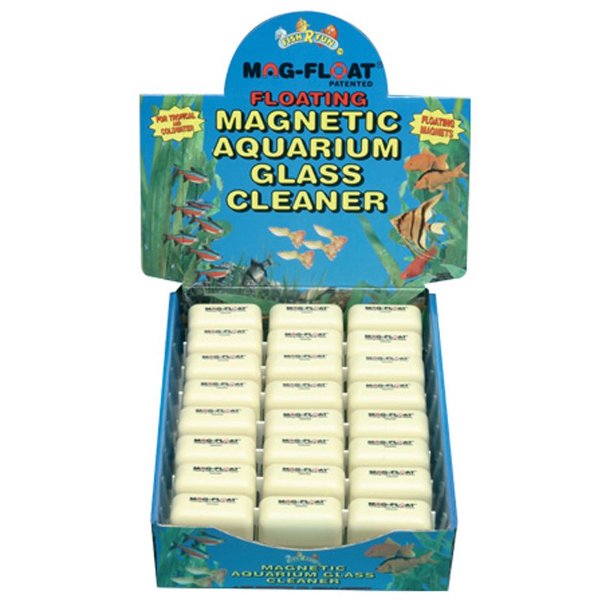 Fish r Fun Glass Aquarium Floating Magnetic Algae Cleaner | Pet ...
