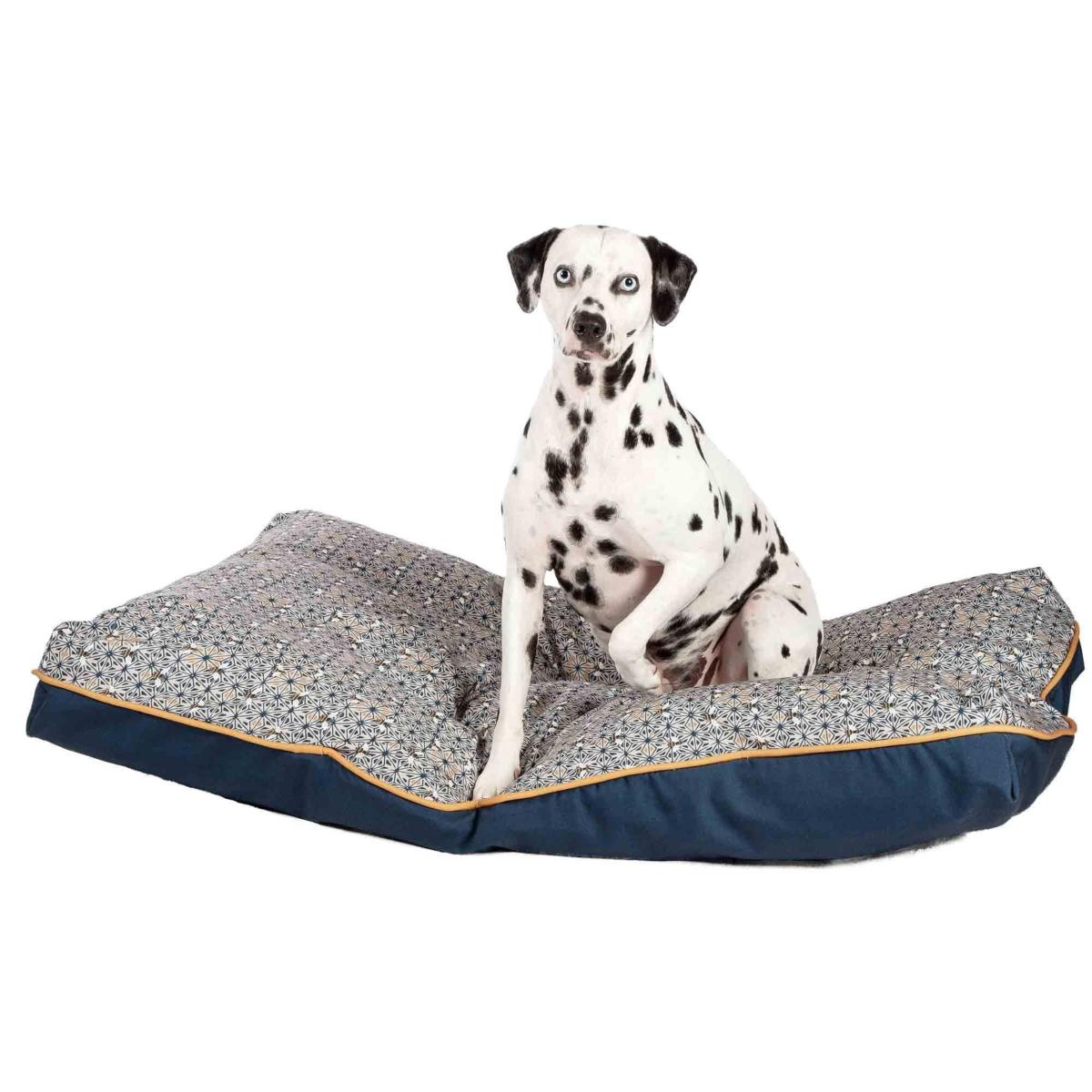 FatFace | Dog Slumber Bed | Geo Bees Deep Duvet Mattress