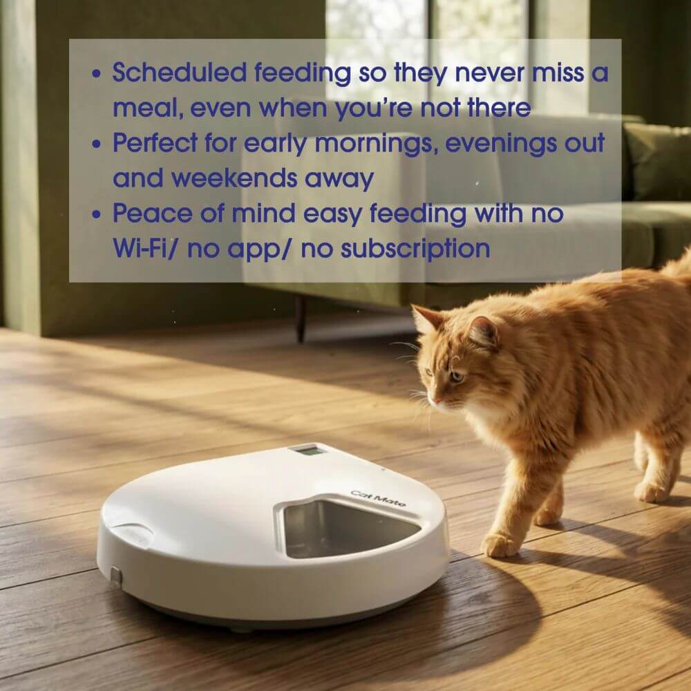 Closer Pets C500 Automatic Five Meal Feeder