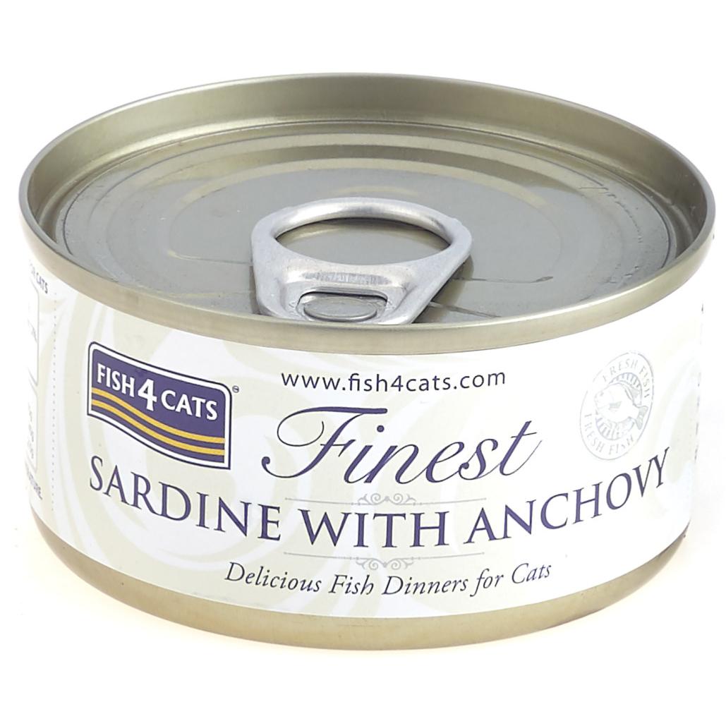 Fish4Cats Finest | Wet Cat Food | Sardine with Anchovy - 70g ...