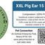 XXL Giant Pig's Ear | High Protein Chewy Dog Treat | Top Quality Pork Snacks by Natural Connection
