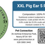XXL Giant Pig's Ear | High Protein Chewy Dog Treat | Top Quality Pork Snacks by Natural Connection