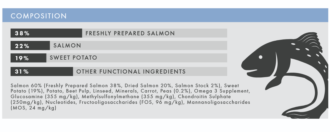 Salmon & Sweet Potato (Puppy, Large Breed) | Hypoallergenic Dry Dog Food | Grain Free by Pet Connection
