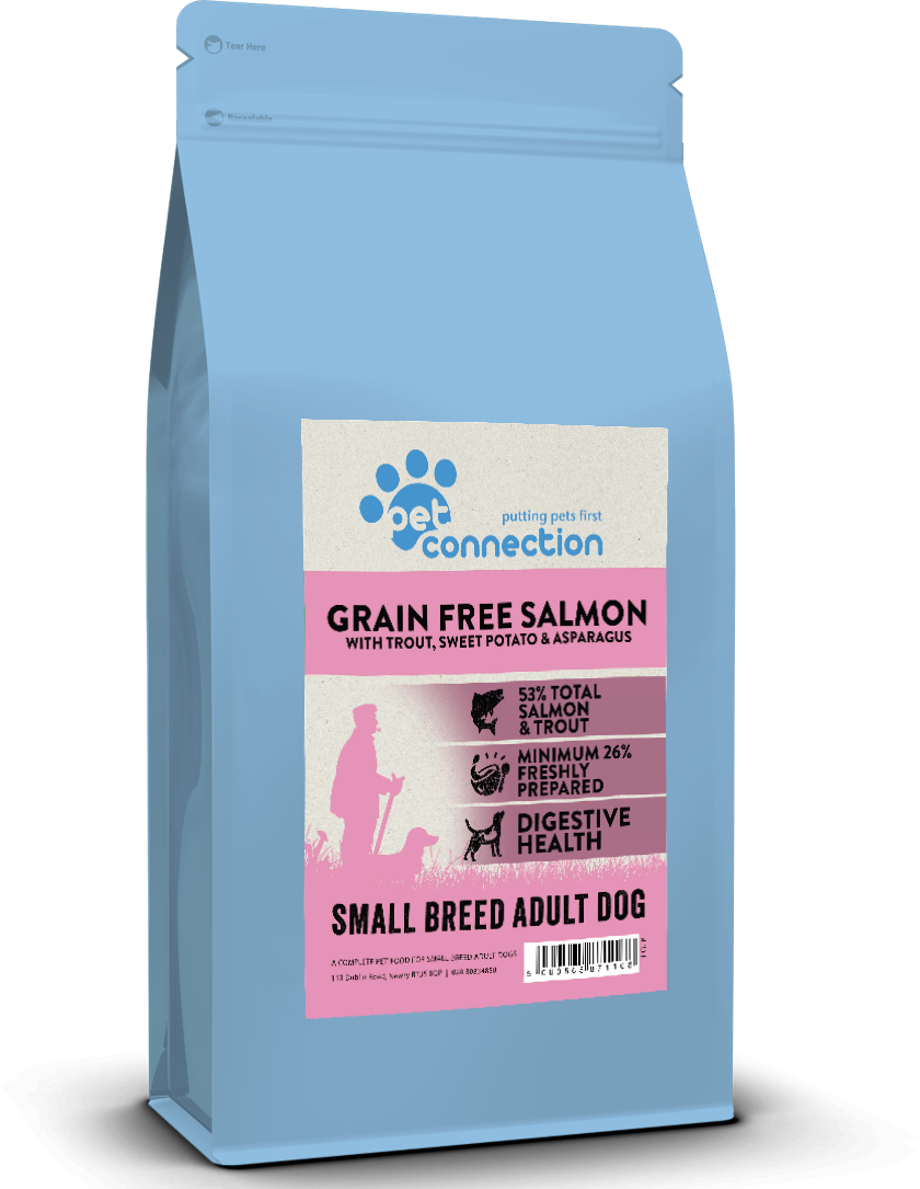 Salmon & Trout (Small Breed) | Hypoallergenic Dry Dog Food | Grain Free by Pet Connection