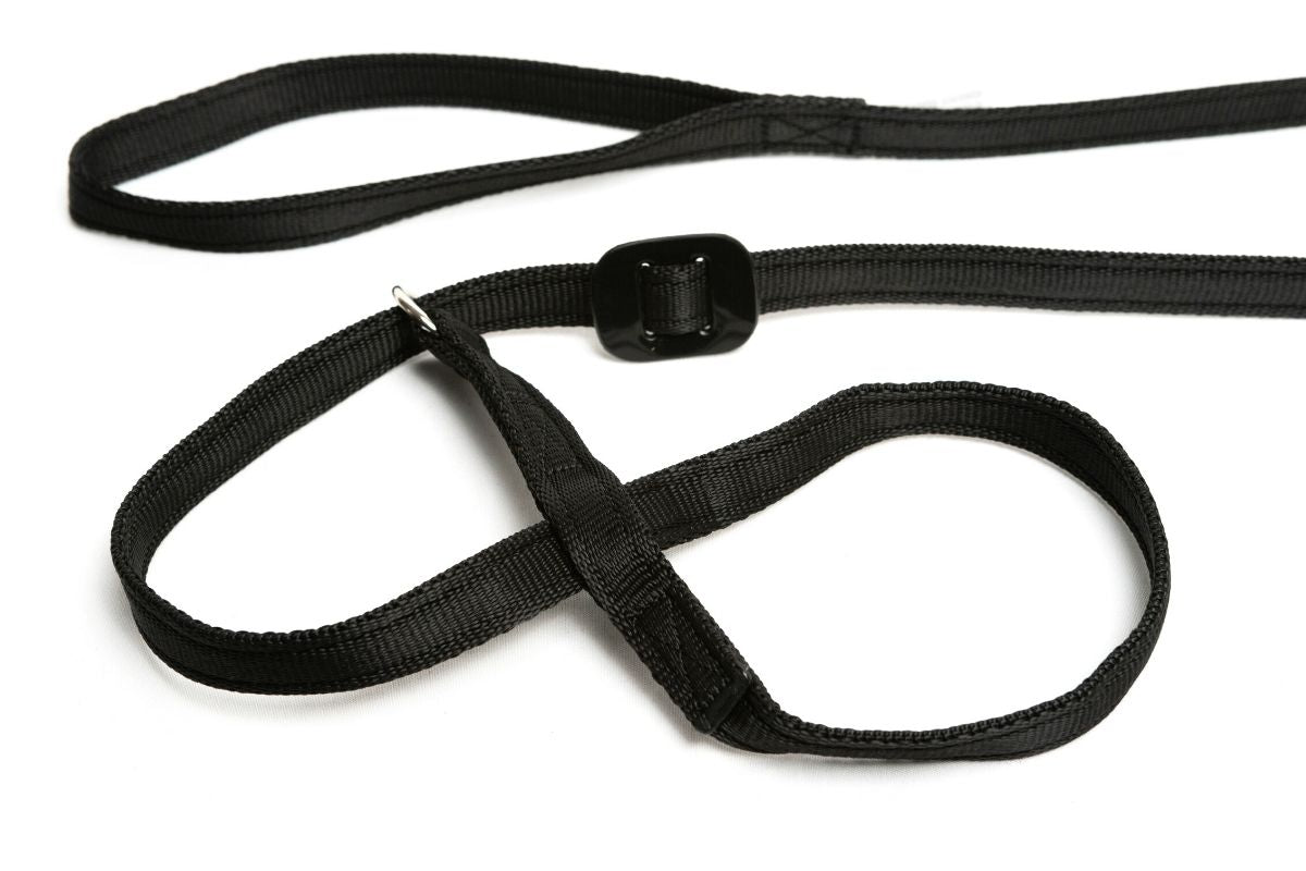 Gencon | Dog Training | All In One No Pull Walking Headcollar & Lead - Black