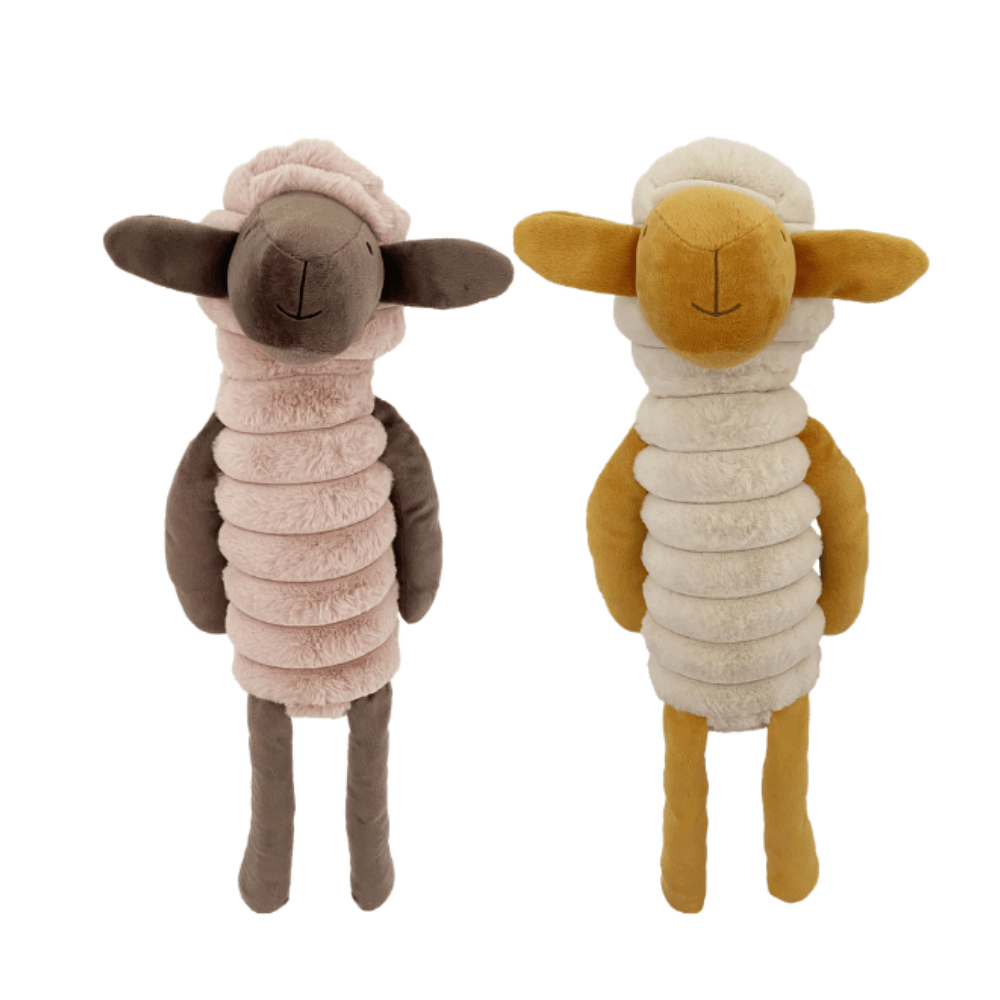 Hem & Boo Squeaky Sheep Dog Toy
