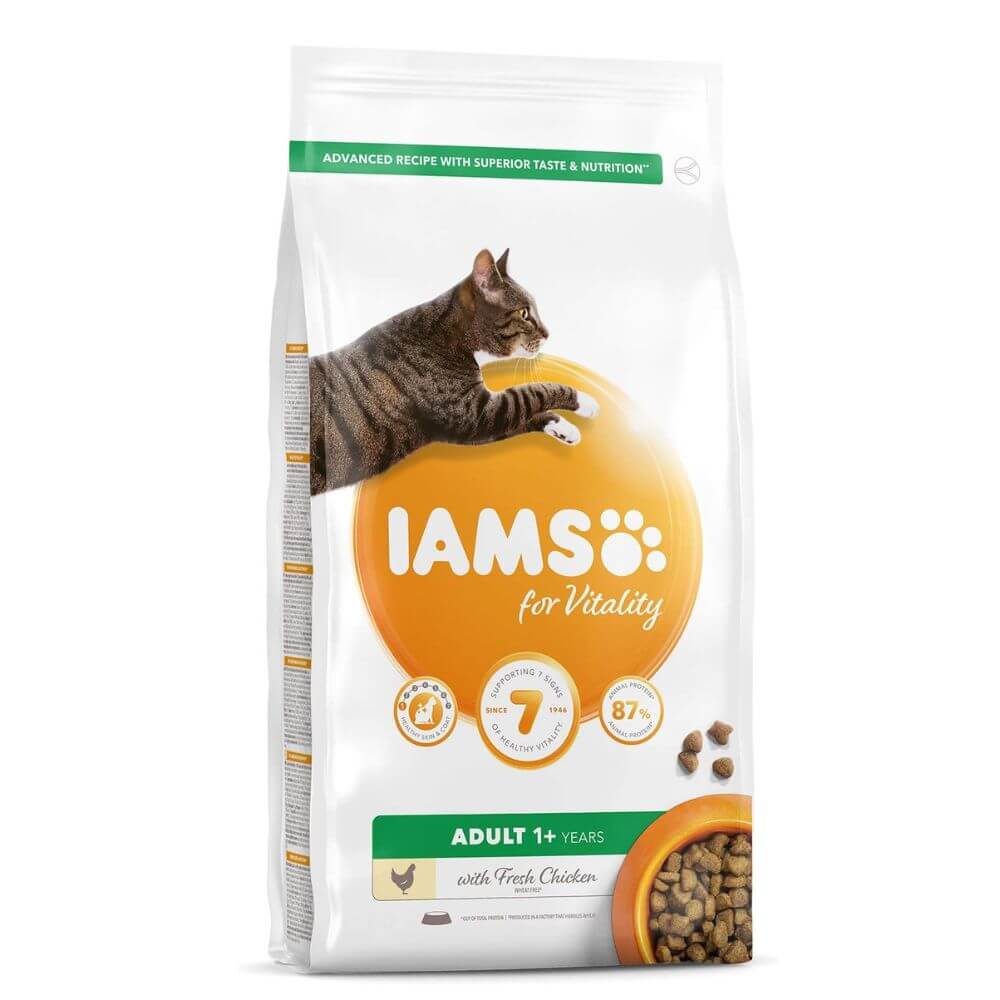 Iams Dry Cat Food Adult 1+ 2kg