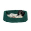 Fleece Green Herringbone Slumber Bed 30"