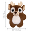 KONG Holiday Snuzzles Reindeer | Christmas Luxury Plush Dog Toy