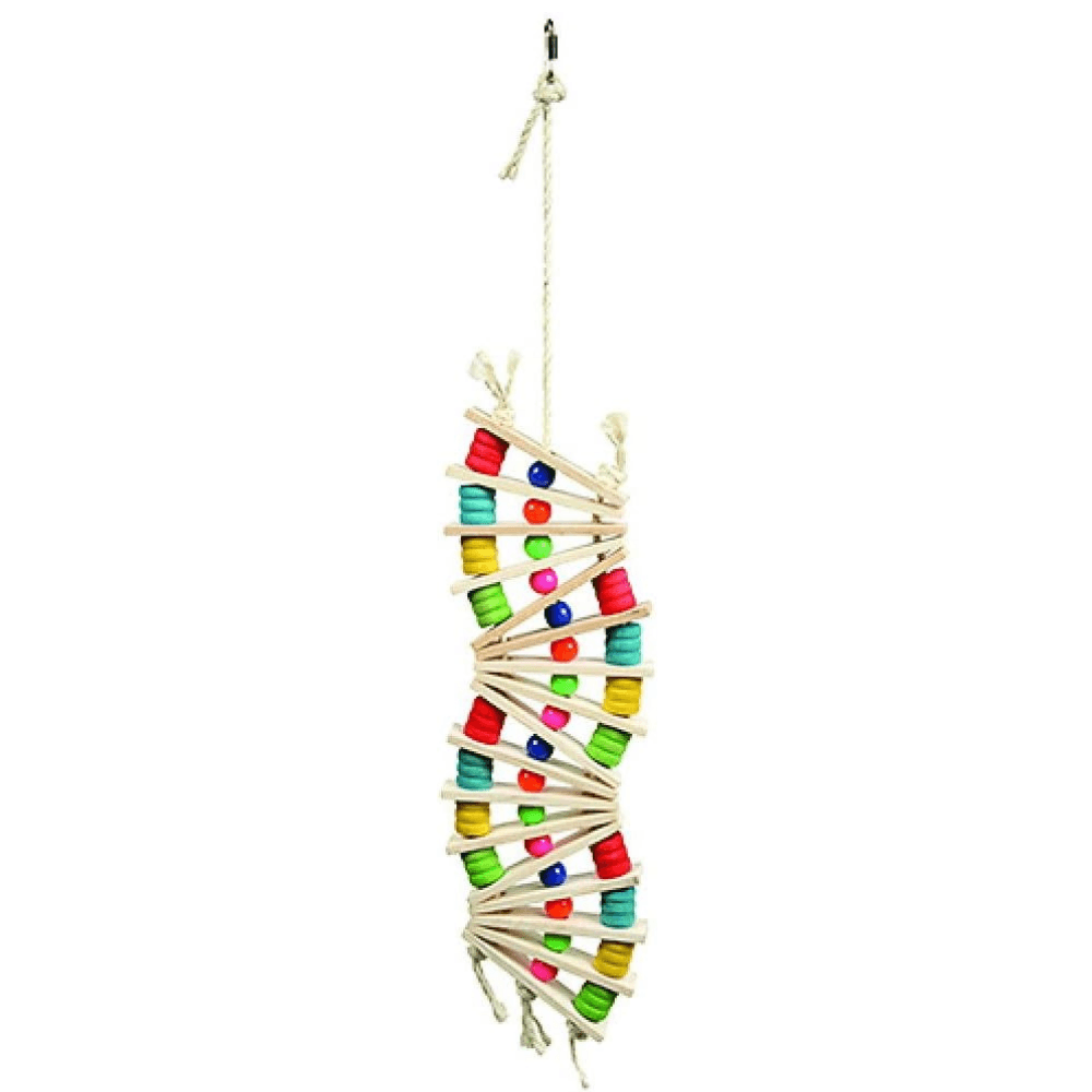 Happy Pet Rainbow Wave Bird Toy