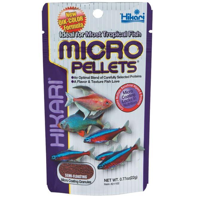 Hikari | Tropical Specialist Fish Food | Semi-Floating Micro Pellets - 22g