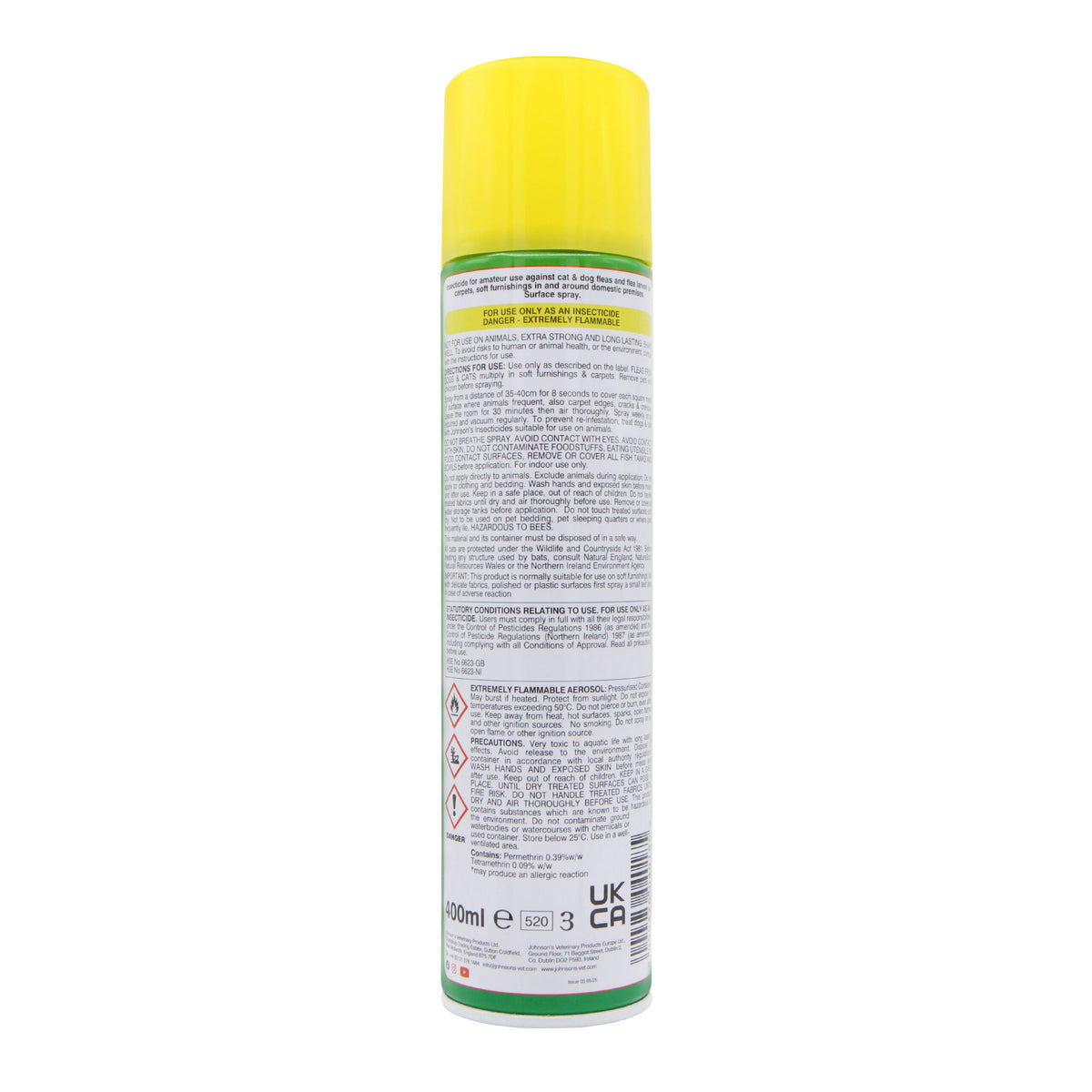 Johnson's | Flea Control | Household Insecticidal Spray - 400ml