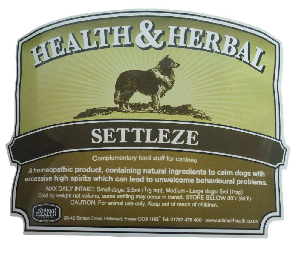 Settleze | Natural Calming Supplement for Dogs by Animal Health Company