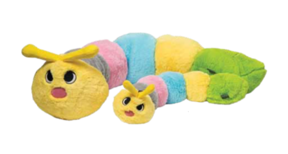 Gor Hugs | Long Caterpillar | Soft Dog Toy