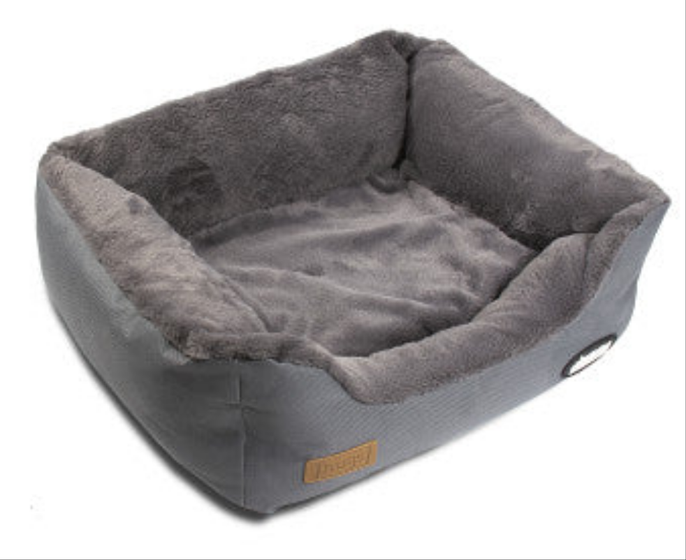 Oxford | Orthopedic Dog Bed | Slate Grey Orthopet Snuggler