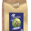 Gold bag of Pet Connection pet food with a label featuring a cat and text on a white background