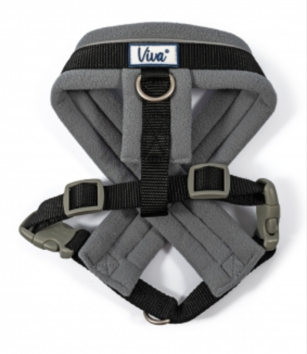 Ancol | Adjustable Dog Harness | Viva Reflective Padded - Black