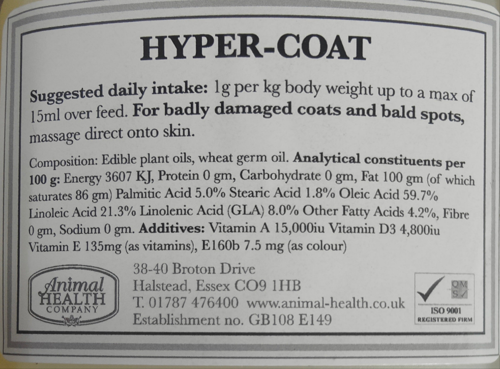 Hyper Coat | Dog Supplement for Healthy Skin & Reduced Shedding by Animal Health Company