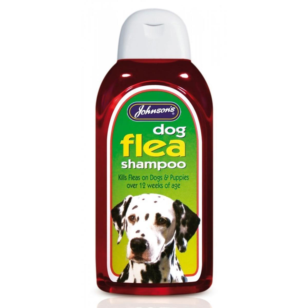 Johnsons Veterinary | Dog Shampoo | Natural Insecticidal Flea Shampoo