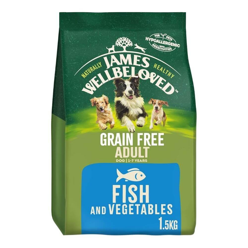 James Wellbeloved Grain Free Adult Fish & Veg 1.5kg
