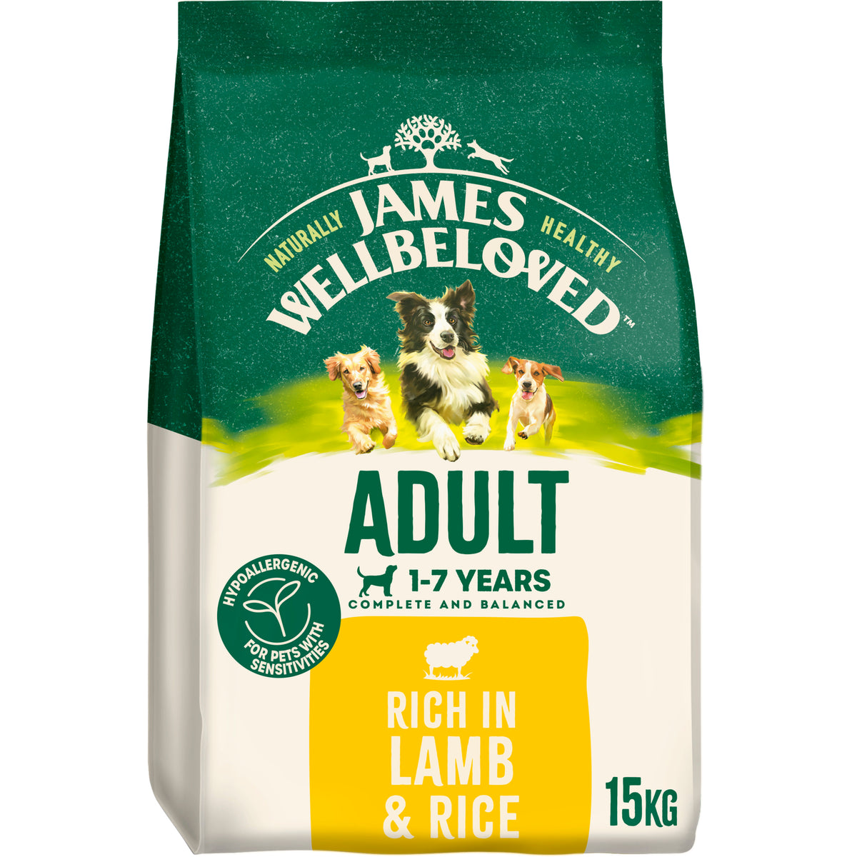 Short Dated Special Offer! James Wellbeloved Adult & Puppy Dry Dog Food - CLEARANCE DEAL