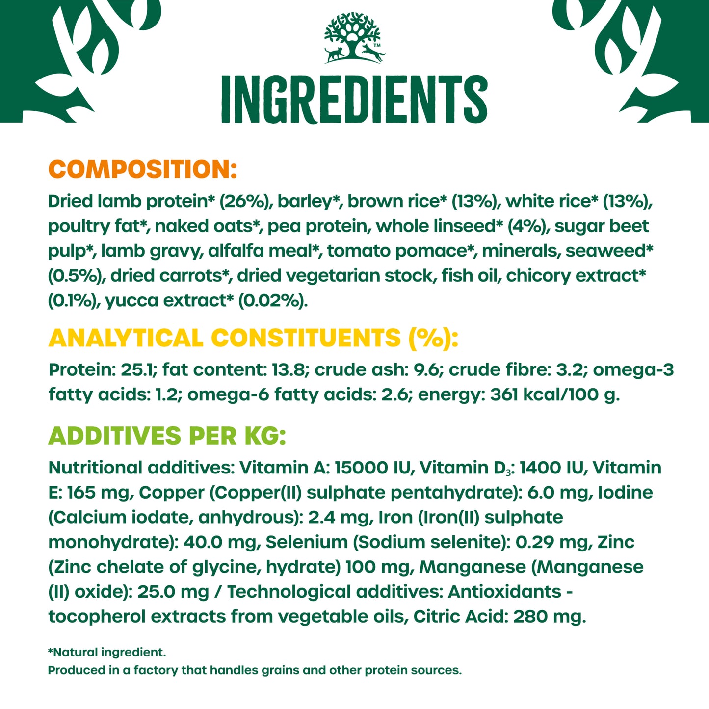 James Wellbeloved | Gluten Free Dry Dog Food | Adult Small Breed | Rich In Lamb & Rice